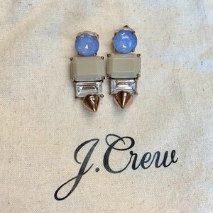 J. Crew Crystal Drop Earrings